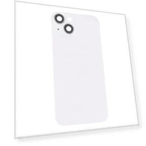 Glass Battery Back Cover with Flash Bracket + Wireless Charging Module — Back Covers
