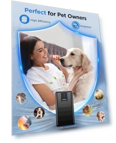 H13 HEPA Air Purifier with Aromatherapy Function — HEPA Air Purifiers, Mooka