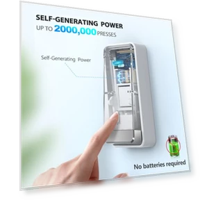 Self-Powered Wireless Doorbell — Kits, TECKNET