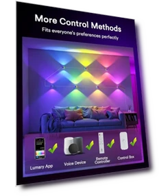 Smart Wall Sconces — LED Strips, Lumary