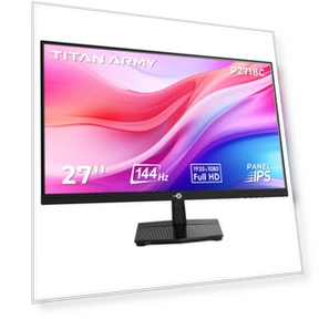 27 inch 144Hz Gaming Monitor — Display Solutions, TITAN ARMY