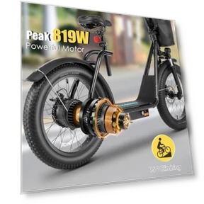 Electric Scooter with Adjustable Seat and Detachable Basket — Electric Self-Balancing Scooters, Caroma