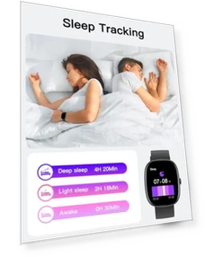Fitness Tracker Smart Watch — Smartwatches, SHANG WING