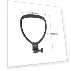 Lazy Neck Bracket Magnetic Quick Release POV View Mount — Chest Camera Mounts, PULUZ