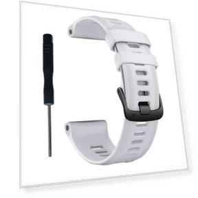 Official Twill Silicone Watch Band — Watch Accessories, Garmin