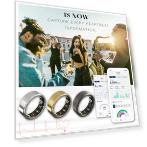 Smart Ring Health Tracker — Fitness & Activity Monitors, Oulencu