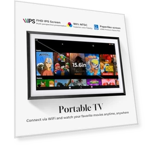 15.6" Wall Digital Calendar & Smart Display — Digital Frames, Changing