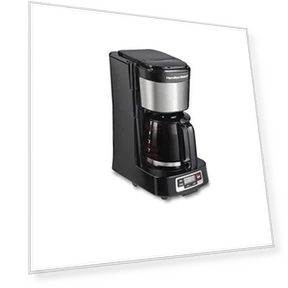 5 Cup Drip Coffee Maker with Easy FrontFill Basket — Coffee Makers, Hamilton Beach