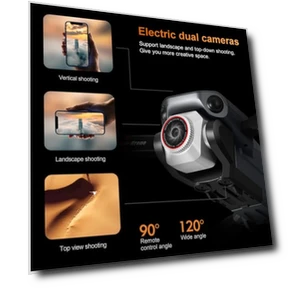 K6 Max Drone with Screen Controller — Drones, QAONIE