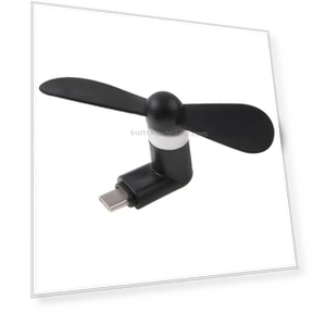 Mini Fan with Two Leaves — Portable Cooling Solutions