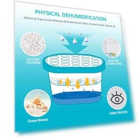 Portable Humidity Absorber Boxes — Air Moisture Control, NATRUTH