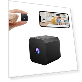 1080P WiFi Mini Camera with Infrared Night Vision — Camcorder