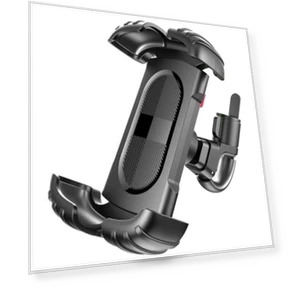 360 Degree Rotation Handlebar Phone Mount — Vehicle Phone Holders