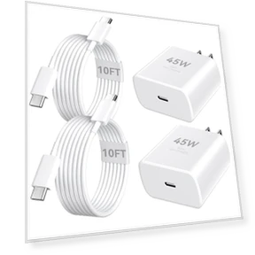 45W Super Fast USB C Charger with 10FT Long Charging Cable — Cables, Shenzhen Xihuida Electronics Co., Ltd.