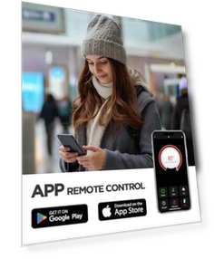 Electric Fireplace Heater — Portable Heating Solutions, Silonn