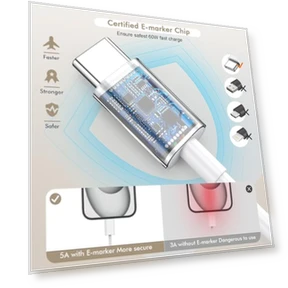 Fast Charging USB-C Cable and Wall Charger Set — Lightning, GOOD EVER TRADING LTD