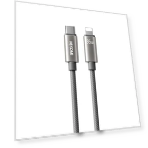 PD35W Type-C to 8 Pin Fast Charging Data Cable — Cables, WK