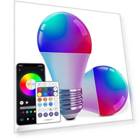 Smart Light Bulbs with Remote — LED, VvLons