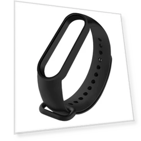 Solid Color Silicone Watch Band — Fitness Bands, Xiaomi