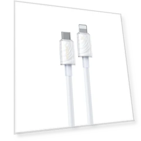Type-C to 8 Pin Fast Charging Data Cable — Cables, WK