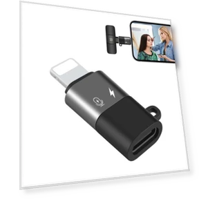 USB-C to 8 Pin OTG Adapter — USB Hubs, PULUZ