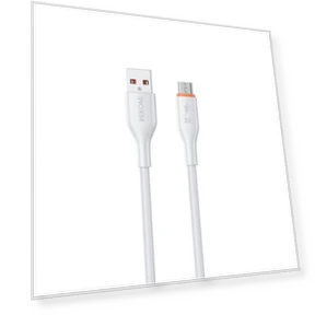 USB to Micro USB Silicone Data Cable — Cables, WK