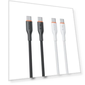 65W Type-C to Type-C Silicone Data Cable — Cables, WK