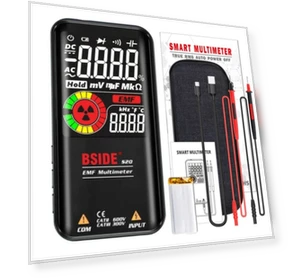 Electromagnetic Radiation Detector Multimeter with Color Screen — EMF Detectors, BSIDE
