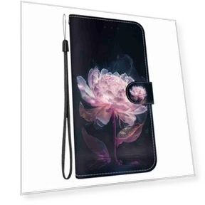 Crystal Texture Colored Drawing Leather Phone Case for Infinix Hot 50i/Smart 9 — Bumpers, Infinix