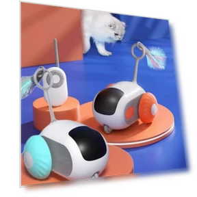 Intelligent Dual Mode Electric Gravity Running Car Cat Toy — Cat Playthings