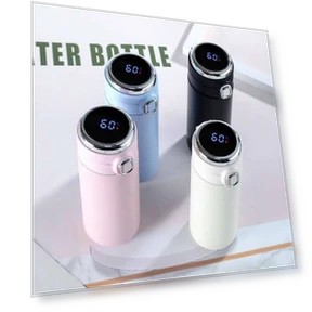 Smart Temperature Display Vacuum Flask — Flasks
