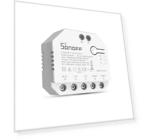 Smart WiFi Dual Switch for Blinds and More with Power Statistics — Dimmer Switches, Sonoff
