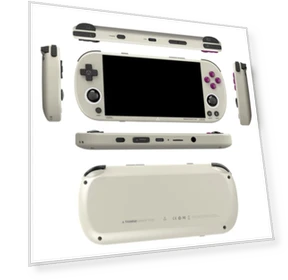 Smart Pro Game Console with 128GB TF Card, 4.96in 720P IPS Screen — Consoles, Trimui