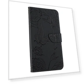 Skin Feel Butterfly Embossed Flip Leather Phone Case — Flip Cases, Honor