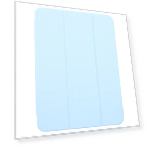 Acrylic TPU 3-folding Rotating Smart Tablet Leather Case for iPad 10.2 — Protective Cases, GEBEI