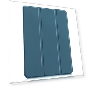 3-folding Smart Leather Tablet Case for iPad Air 13 2024 / Pro 12.9 2022 — Keyboard Cases