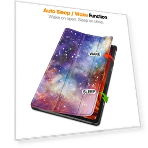 3-Fold Holder Leather Smart Tablet Case for Lenovo Tab K11 Plus — Bags, Lenovo