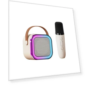 Portable Wireless Karaoke Speaker with Microphone — Karaoke Players