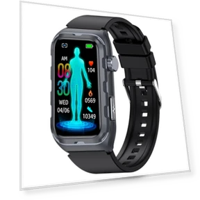 1.47 inch IP68 Waterproof Smart Watch with ECG and Blood Monitoring — Smartwatches, TK79
