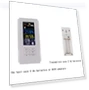 Thumbnail Colorful Screen Indoor Outdoor Temperature Humidity Meter Barometer Smart Digital Clock — Weather Monitoring Clocks