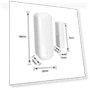 Thumbnail Wifi Door Magnet Smart Sensor with Alexa Compatibility — Smart Home Security, Tuya