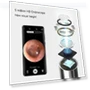 Thumbnail Smart Visual Ear Scoop Endoscope with WiFi — Otoscopes