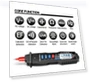 Thumbnail Digital Pen Multimeter 4000 Counts Smart Meter with NCV AC/DC Voltage Resistance Capacitance Testers — Electrical Testers, ANENG