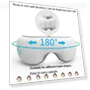 Превью Intelligent Wireless Eye Massager with Gas Vibration and Hot Compress — Pillows
