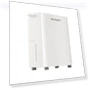 Thumbnail Dehumidifier with 3.2L Water Tank, 16L/Day, Flat 35dB Noise, Smart Touch Panel — Air Moisture Control, Solayce