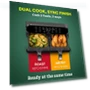 Thumbnail Dual Air Fryer with Viewing Window, 8L Family Sized, Nonstick, 8-in-1 Smart Programmes — Air Fryers, Chefree