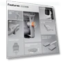 Thumbnail Ergonomic Chair with Adjustable Backrest, Armrest, Headrest, and Footrest - Grey — Back & Seat Cushions, NEWTRAL