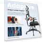 Thumbnail Ergonomic Chair with Adaptive Lower Back Support, Adjustable Armrest and Headrest — Back & Seat Cushions, NEWTRAL