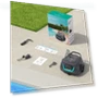 Thumbnail Cordless Pool Robot Vacuum, Double Filters, 120min Runtime, 2.5H Fast Charging — Automated Pool Maintenance, WYBOT