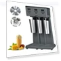 Commercial Triple Head Milkshake Maker with Stainless Steel Cups — Drink Mixers, VEVOR